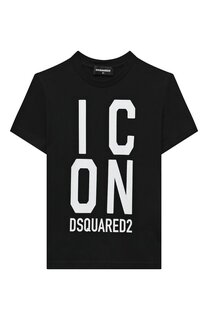 Хлопковая футболка Dsquared2