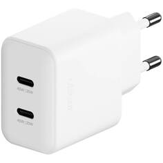 Зарядное устройство uBear Wall charger Motion, белый (WC17WH45-2C)