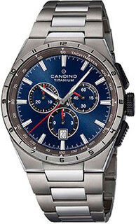 Швейцарские наручные мужские часы Candino C4603.B. Коллекция Titanium