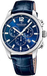 Швейцарские наручные мужские часы Candino C4745.2. Коллекция Chronograph