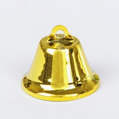 Колокольчик для рукоделия, размер 1 шт. — 3,8 см, цвет золотой NO Brand