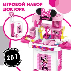 Набор доктора игровой, минни маус, в чемоданчике Disney