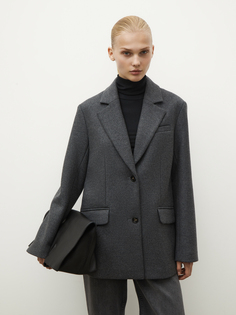 Пальто-жакет из шерсти 12 STOREEZ