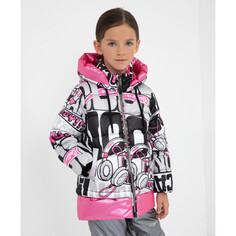 Верхняя одежда Gulliver Куртка стеганая из орнаментальной плащевки для девочки 22003GMC4107
