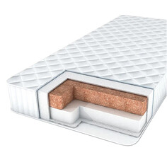 Матрасы Матрас Indigo Comfort Plus микрофибра 119 х 59 см