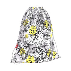 Мешки для обуви ErichKrause Мешок для обуви Zebra Flower 440x365 мм