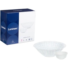 Набор салатников PAMINA 7 предметов (1 салатник 27см + 6 салатников 12см) LUMINARC Q9224