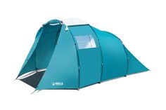 Палатка кемпинговая четырехместная Bestway Family Dome 4 Tent 68092, бирюзовый