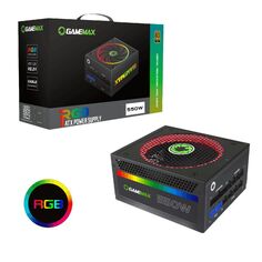 Блок питания GameMax ATX 550W RGB-550