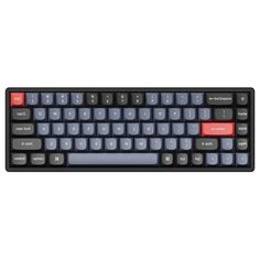 Клавиатура Keychron K6P-J3, 68 кл., K pro Mechanical Brown Switch, RGB, Hot-Swap, Алюм.рамка