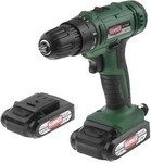 Дрель-шуруповерт Hammer ACD14BS, 14.4 В, 2x2 Ач, 10 мм, 0-350/0-1350 об/мин, 38 Нм, в кейсе, быстрая зарядка (101-124)