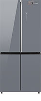Многокамерный холодильник Weissgauff WCD 590 NoFrost Inverter Premium Dark Grey Glass