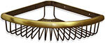 Полка угловая Bronze de Luxe WINDSOR, бронза (K25014)