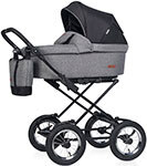 Коляска 2 в 1 Riko BASIC BELLA LUX CLASSIC, 01 темно-серый