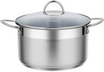 Кастрюля MAUNFELD GERDA MCS58S07, из нержавеющей стали, со стеклянной крышкой, 24 см