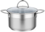 Кастрюля MAUNFELD GERDA MCS25S07, из нержавеющей стали, со стеклянной крышкой, 18 см