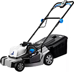 Газонокосилка аккумуляторная Deko DKLM40V PRO, 2х20 В, 2x4.0 Aч, 2 з/у, 400 мм, (063-3008), серо-черный ДЕКО