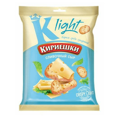 Сухарики Кириешки Light сливочный сыр, 80 г
