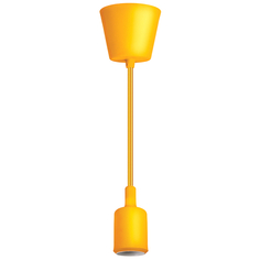 Светильники подвесные подвес NAVIGATOR NIL-SF02-015-E27 60Вт 1м. пластик желтый