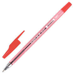 Ручки ручка шариковая красная STAFF AA-927 0,35мм