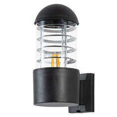 Уличные фонари светильник уличный настенный ARTE LAMP Coppia E27 20Вт IP44 черный