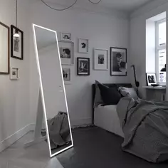Зеркало декоративное Inspire Modal Led прямоугольное 45x175 см цвет белый