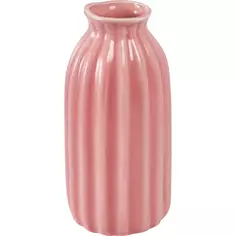 Ваза Candy 3 керамика светло-розовая 12.5 см Без бренда