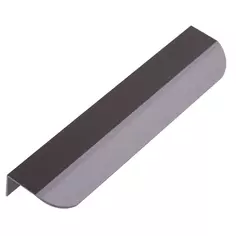 Ручка накладная мебельная 160 мм, цвет черный Без бренда