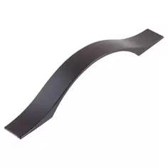 Ручка-дуга широкая мебельная 96 мм, цвет черный Без бренда