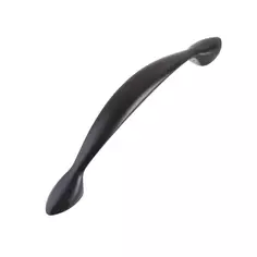 Ручка-скоба мебельная 96 мм, цвет черный Без бренда