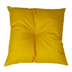 Подушка водоотталкивающая Linen Way 45x45 см цвет горчица