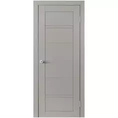 Дверь межкомнатная остекленная с замком и петлями в комплекте Легенда-28.1 70x200 мм полипропилен цвет дакота вуд Portika