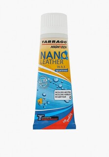 Крем для обуви Tarrago в тюбике Nano Leather Wax, бесцветный, 75 мл