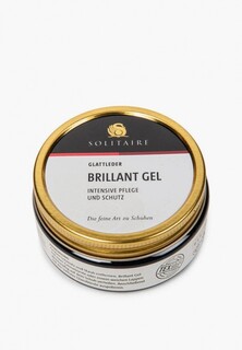 Гель для обуви Solitaire BRILLIANT GEL 100ML ЧЕРНЫЙ