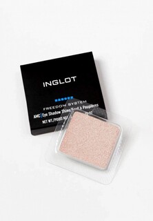 Тени для век Inglot сияющие с шиммером, в виде сменного блока