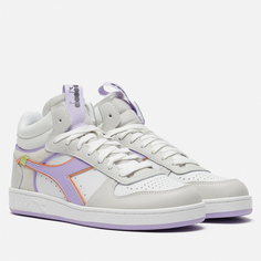 Женские кроссовки Diadora Magic Basket Demi Label, цвет серый, размер 40.5 EU