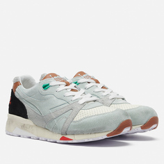 Кроссовки Diadora Heritage x Pastiglie Leone N.9000 Anice ITA, цвет голубой, размер 45 EU