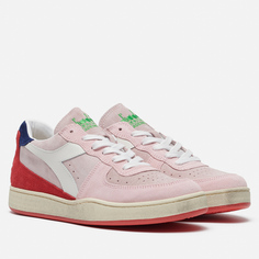 Кроссовки Diadora Heritage x Pastiglie Leone Mi Basket Low Lampone ITA, цвет розовый, размер 44 EU