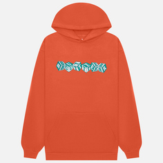Мужская толстовка Butter Goods Cubes Embroidered Hoodie, цвет оранжевый