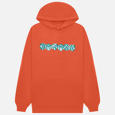 Мужская толстовка Butter Goods Cubes Embroidered Hoodie, цвет оранжевый, размер S