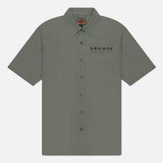 Мужская рубашка Bronze 56K Ripstop Button Up, цвет серый, размер XXL