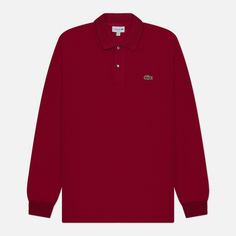Мужской лонгслив Lacoste L 13.12., цвет бордовый