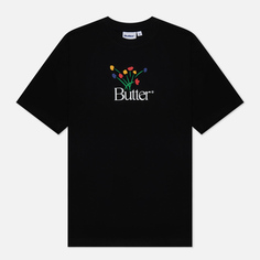 Мужская футболка Butter Goods Bouquet, цвет чёрный, размер XL