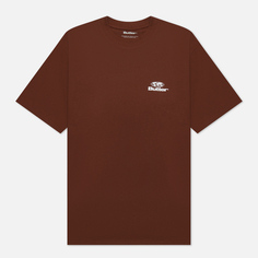 Мужская футболка Butter Goods Organic Puff Print, цвет коричневый, размер XL