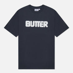 Мужская футболка Butter Goods Rounded Logo, цвет чёрный, размер L