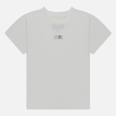 Женская футболка Maison Margiela MM6 Logo Print, цвет белый