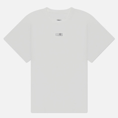 Мужская футболка Maison Margiela MM6 Logo Print, цвет белый