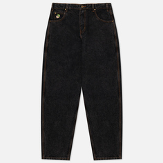 Мужские джинсы Butter Goods Santosuosso Denim Baggy Fit, цвет чёрный