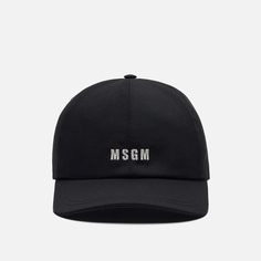 Кепка MSGM Micrologo Baseball, цвет чёрный