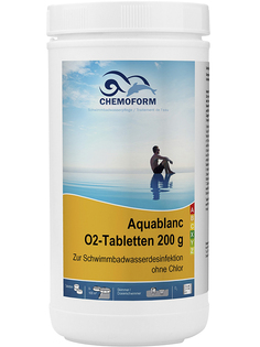 Активный кислород Chemoform Аквабланк О2 Таблетки 200g 1kg 0592001